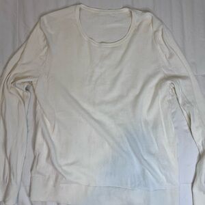 Cream Long Sleeve Sweater